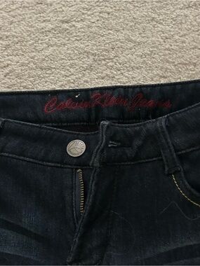 vintage calvin klein thermal y2k jeans